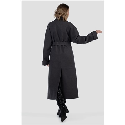 01-12215 Пальто женское демисезонное (пояс)