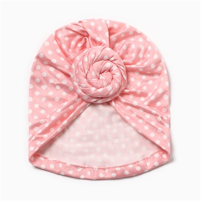 Шапка для девочки «Крошка Я. Горох», размер 48, розовая