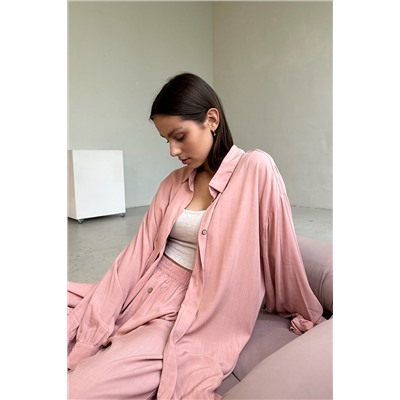 Костюм женский  SET065/06/Пудровый