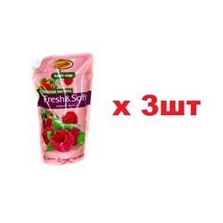 Vestar Жидкое мыло 1л Малина 3шт