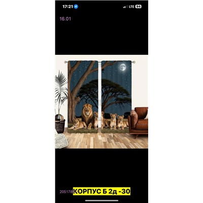 Фотошторы 3д 2051789-13