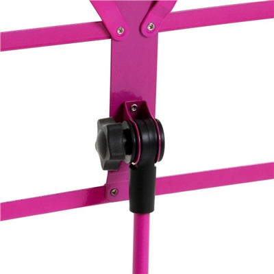 Пюпитр h=155 см, подставка для нот 50×28 см, фуксия