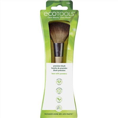 EcoTools, Кисть для аккуратного макияжа, 1 шт