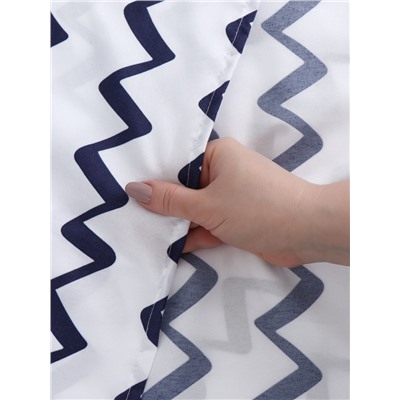 Постельное бельё евро LoveLife «Волна», микрофайбер