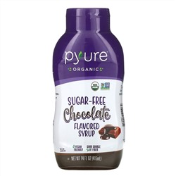 Pyure, Organic Sugar-Free Chocolate Flavored Syrup, 14 fl oz (415 ml)