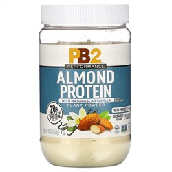 PB2 Foods, миндальный протеин с мадагаскарской ванилью, 454 г (16 унций)