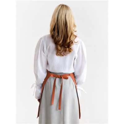 Фартук Этель Kitchen 60×70 см, цвет оранжевый, 100% хлопок, саржа 220 г/м²