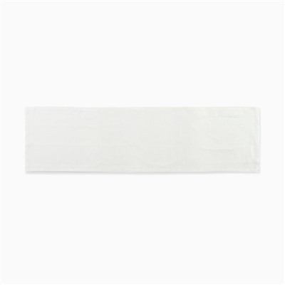 Дорожка на стол Этель Cloudy 40×146 см, лён 100%, плотность 210 г/м², белая