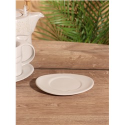 Набор для чаепития «Белый глаз», чайник, 2 чайные пары, керамика