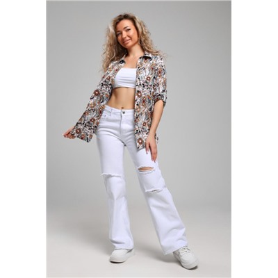 Рубашка 36955 (Бежевый)