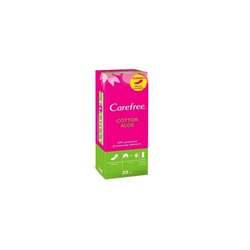 Carefree Прокладки 20шт Cotton Aloe