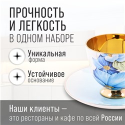 60309 Чайный/наб 12пр 200мл фарфор ПРЕМИУМ LR (х6)