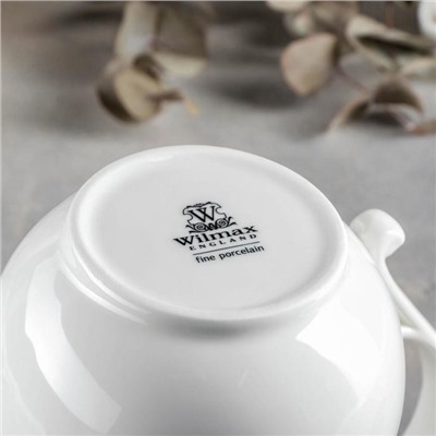 Кувшин фарфоровый Wilmax, 1.6 л, цвет белый