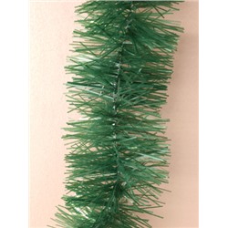 Мишура зеленая 2 м диаметр 9 см / NGA-04 /уп 10/600/