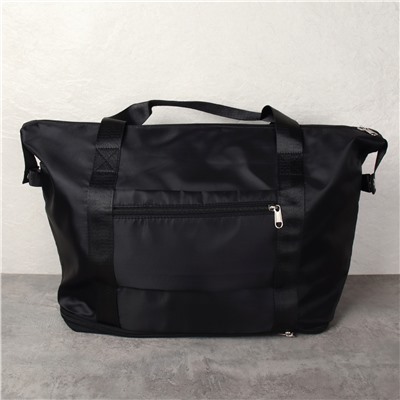 Сумка-трансформер дорожная 30x40x21 см / BAG-6688/6 /уп 60/черная