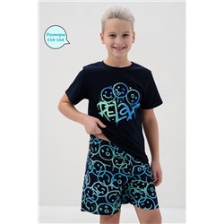 Пижама с брюками Улыбайка длинный рукав НАТАЛИ, 1220362