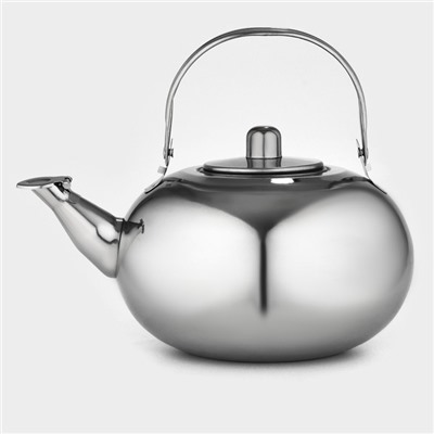 Заварочный чайник «Арес», 1.5 л, с ситом, нержавеющая сталь