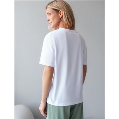 VILATTE Футболка D49.136