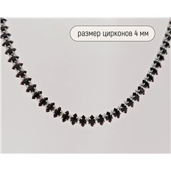 Колье с цирконами