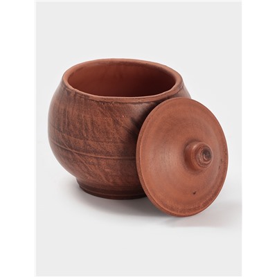 Горшочек для запекания «Гладкий», 300 мл, красная глина