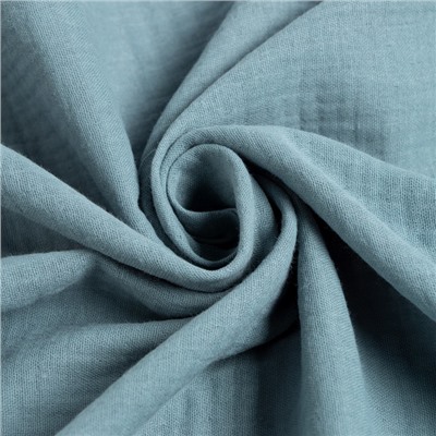 Пелёнка муслиновая Крошка Я «Aquamarine» 130×100 см, 100% хлопок