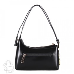 Сумка женская кожаная 1256TH black Polina&Eiterou  в Новосибирске