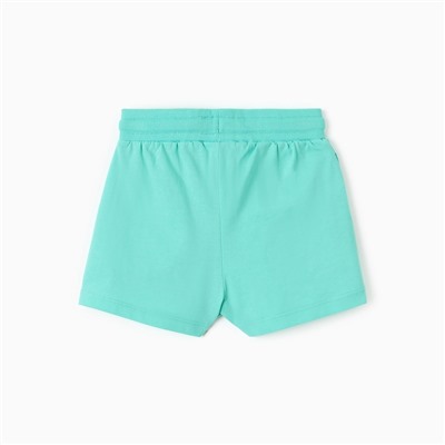 Шорты для девочки, ментол, рост 110 см