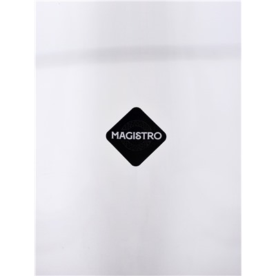 Набор бокалов для пива Magistro «Руно», 550 мл, 6 шт., 20.1×6.3 см, на ножке, стекло, с золотой отводкой, прозрачный