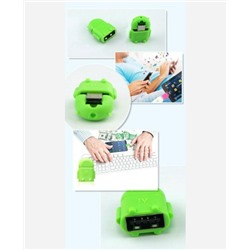 Адаптер OTG USB- micro USB в виде Андроида. 904765
