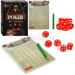 Игра "Пиратский покер на костях"