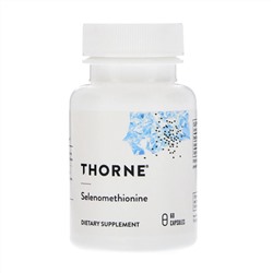 Thorne Research, Селенметионин, 60 капсул