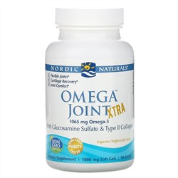 Nordic Naturals, Omega Joint Xtra, 1000 мг, 90 гелевых капсул