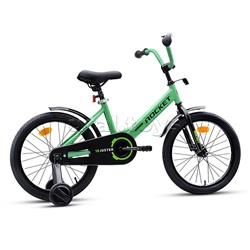 Велосипед 18" Rocket Juster, цвет зеленый