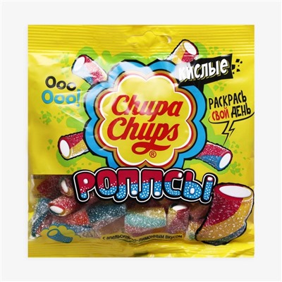 Мармелад Chupa-Chups «РОЛЛСЫ», кислые, 150 г
