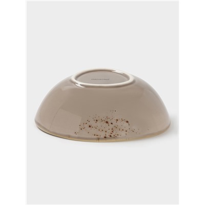 Салатник Magistro «Церера», 440 мл, 15.3×13 см, фарфор, коричневый