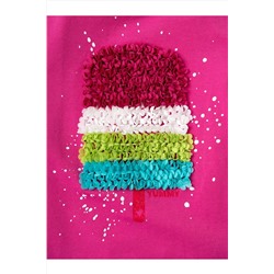 Фуфайка трикотажная для девочек (футболка) PLAYTODAY, 1240301