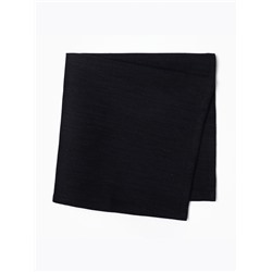 Набор салфеток с декоративными кольцами «Этель» Dark, 40×40 см - 4 шт., 100% лён