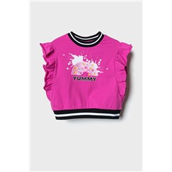 Джемпер трикотажный для девочек (футболка) PLAYTODAY, 1240330