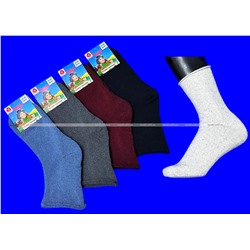 Лилия носки женские внутри махра ОДНОТОННЫЕ со слабой резинкой