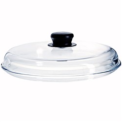 0702 Крышка 22см термостекло высокая РОССИЯ (х16)