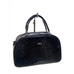 Женская сумка из искусственной кожи, цвет черный