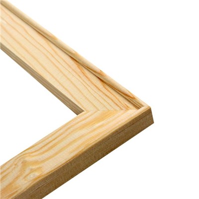 Подрамник для холста Calligrata, 30×30×1.8 см, ширина рамы 36 мм, сосна