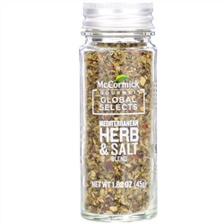 McCormick Gourmet Global Selects, Mediterranean Herb & Salt Blend, 1.62 oz (45 g)