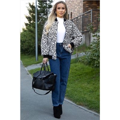 Бомбер Зара (молочный) Б12799-7М