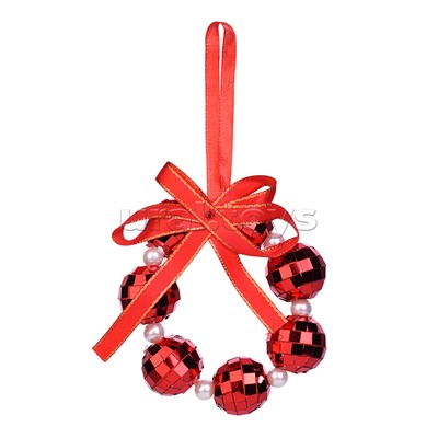 Новогоднее украшение "Новогодний венок" (10 см)