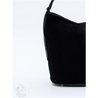 Сумка женская кожаная 1007M black Polina&Eiterou