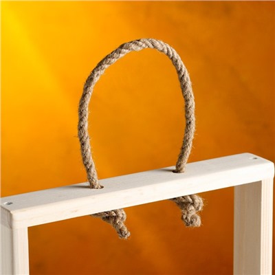 Подарочный ящик «Рамка», 26×5×40 см, деревянный, 5 колб