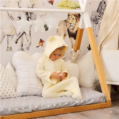 Комбинезон детский MINAKU, рост 80-86 см, айвори