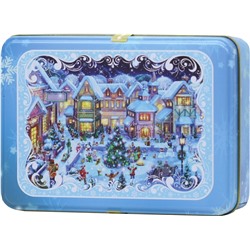 Черный дракон. Новый год. С Новым Годом. Хоровод 50 гр. жест.банка