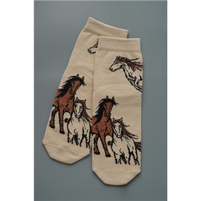 Носки стандарт Лошадки (набор 3 пары) НАТАЛИ, 1216634